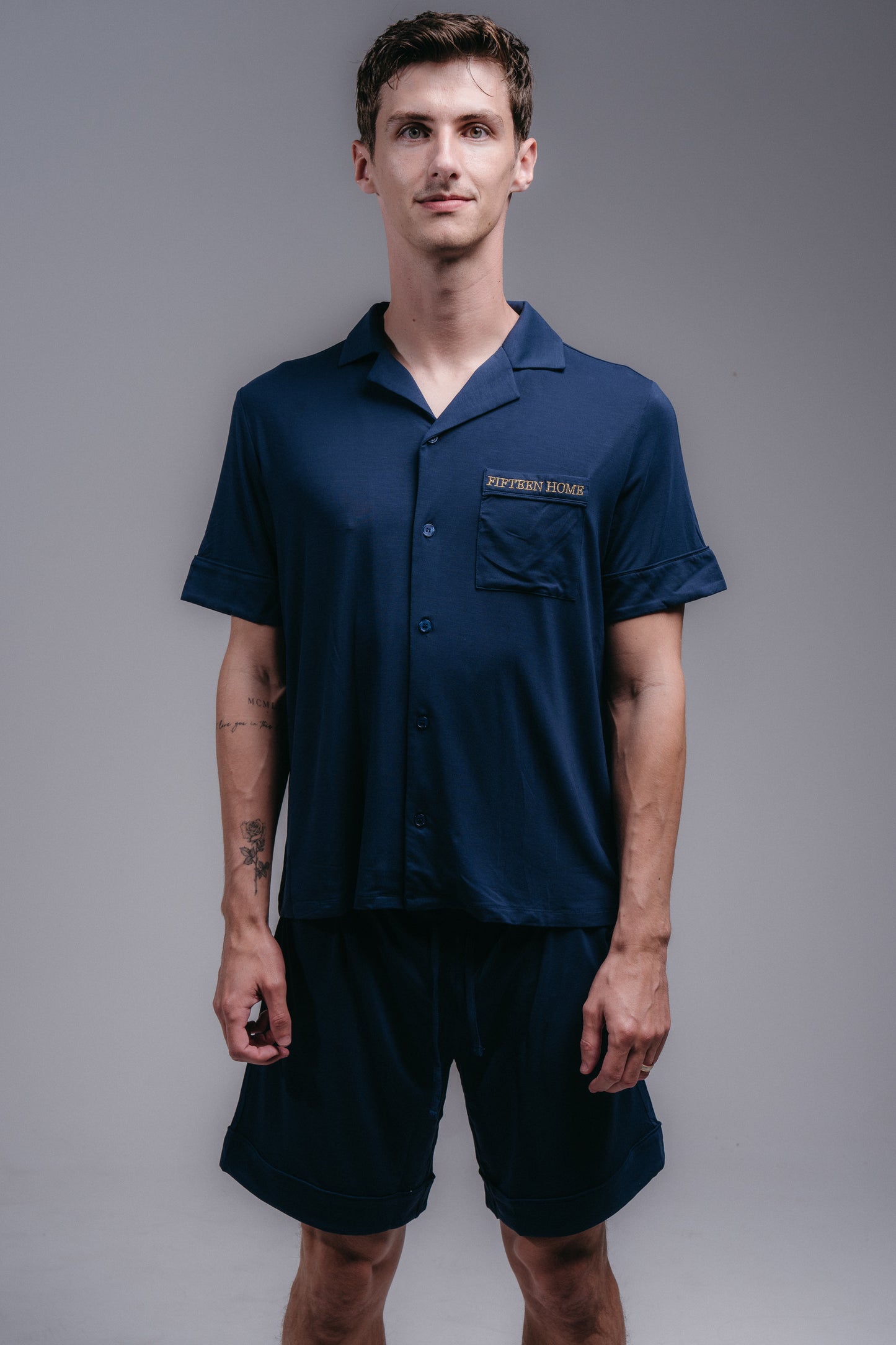 Men's PJ Set - MIDNIGHT BLUE