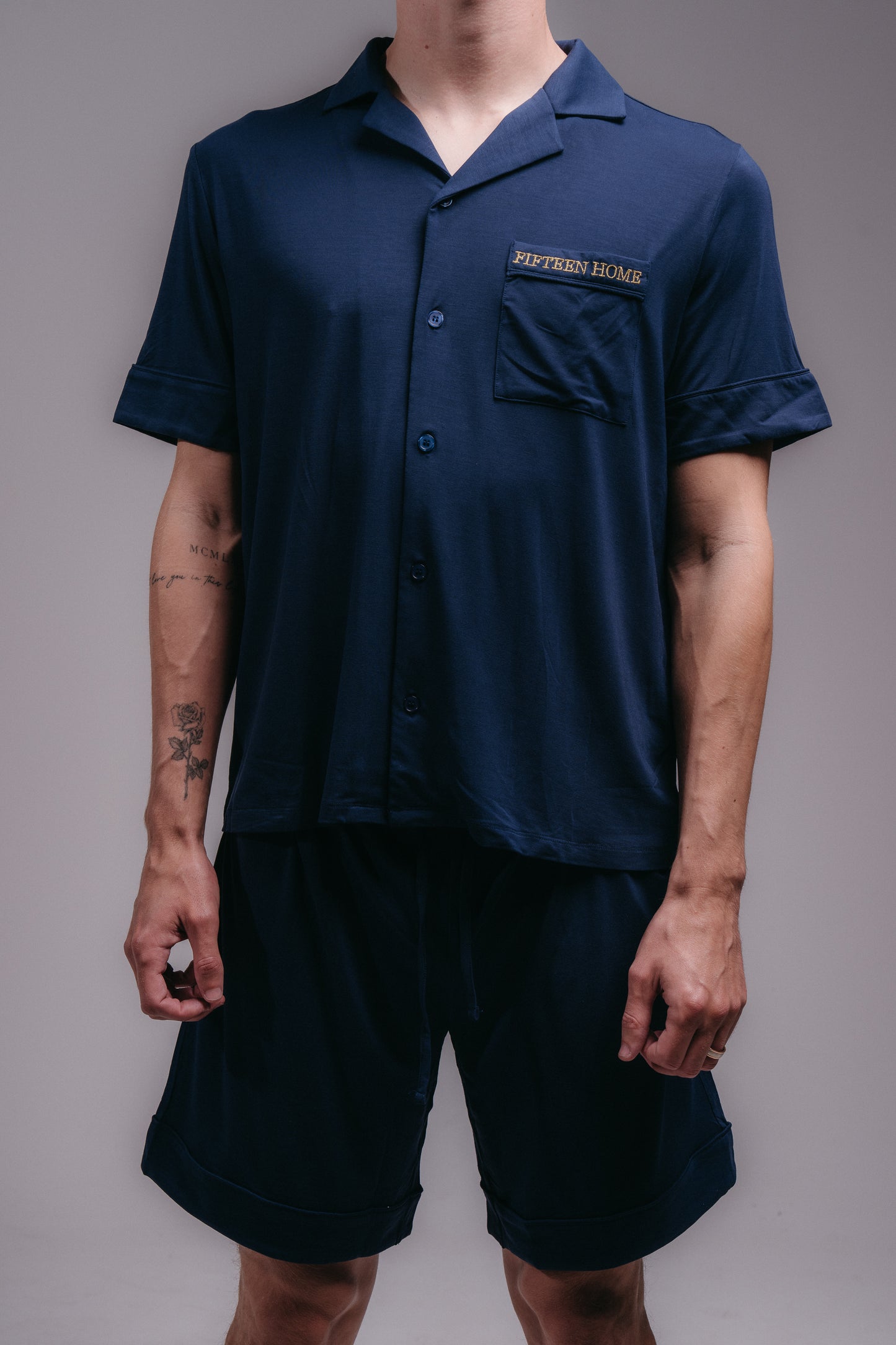 Men's PJ Set - MIDNIGHT BLUE