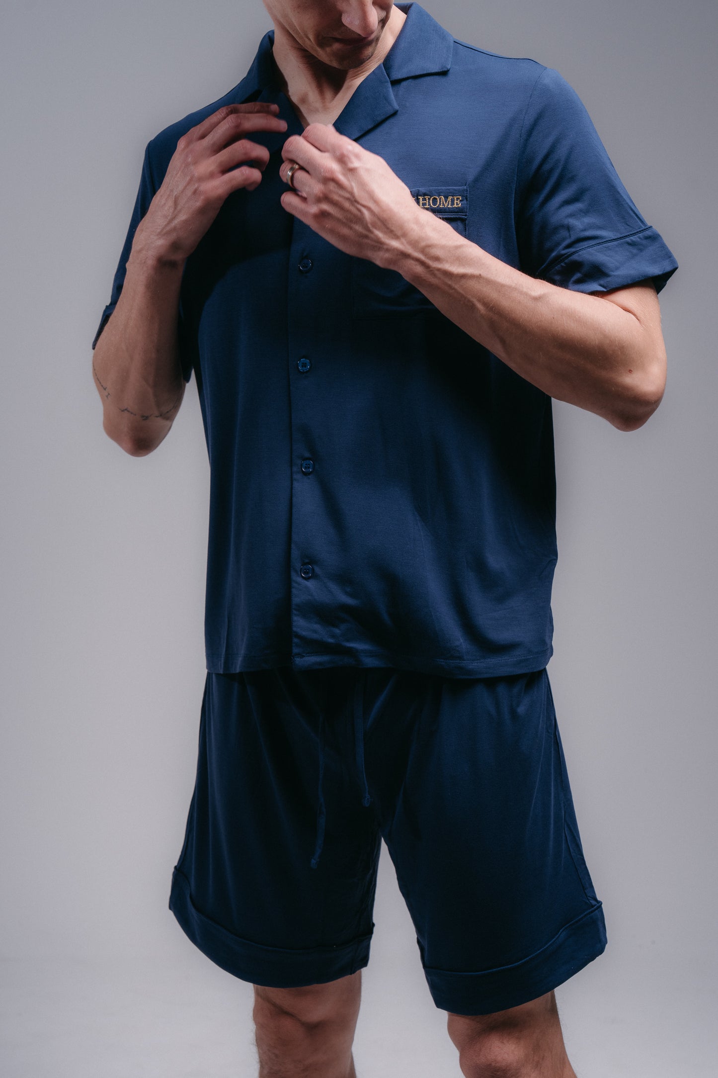 Men's PJ Set - MIDNIGHT BLUE