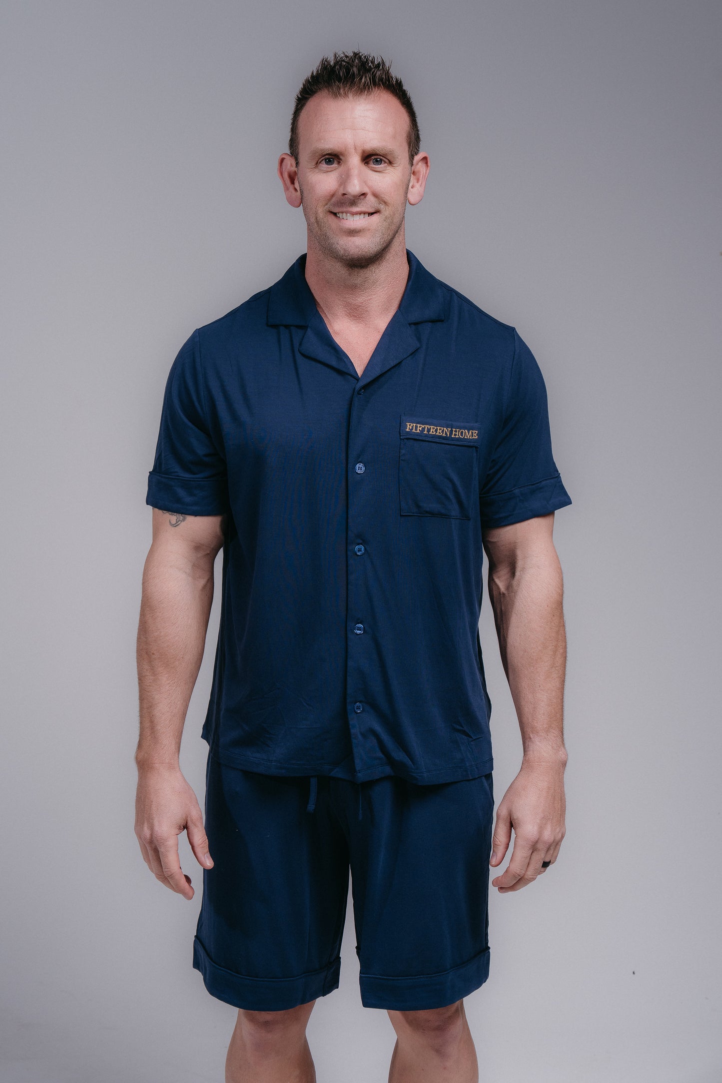 Men's PJ Set - MIDNIGHT BLUE