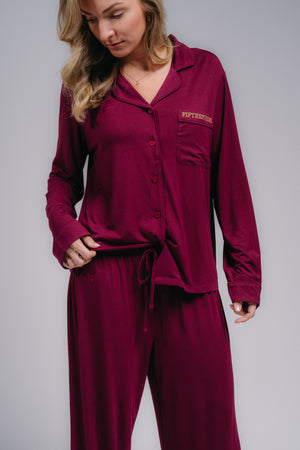 Women's Full Length PJ Set - BERRY DREAMS