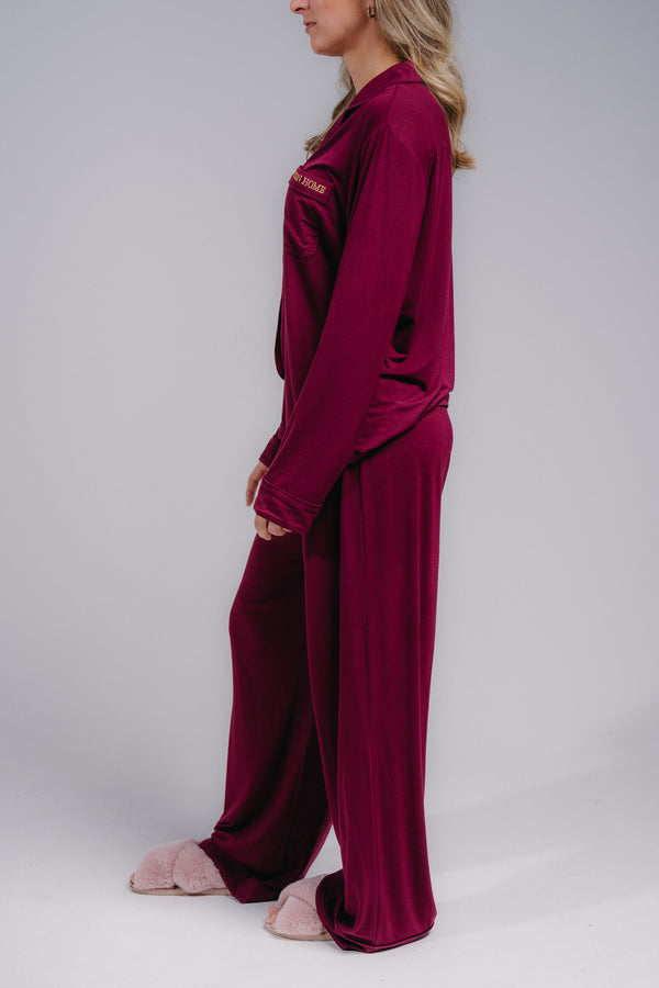 Women's Full Length PJ Set - BERRY DREAMS