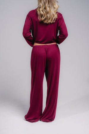 Women's Full Length PJ Set - BERRY DREAMS