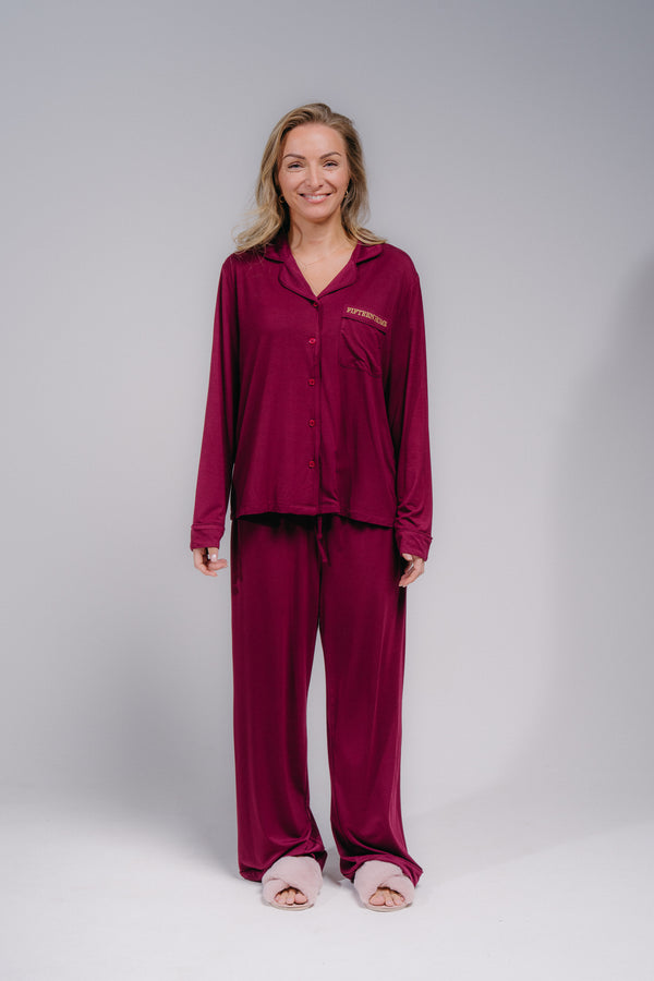 Women's Full Length PJ Set - BERRY DREAMS