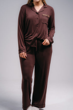 Women's Full Length PJ Set - HOT COCOA