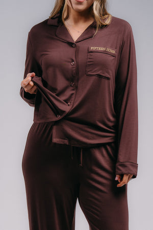 Women's Full Length PJ Set - HOT COCOA