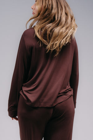 Women's Full Length PJ Set - HOT COCOA