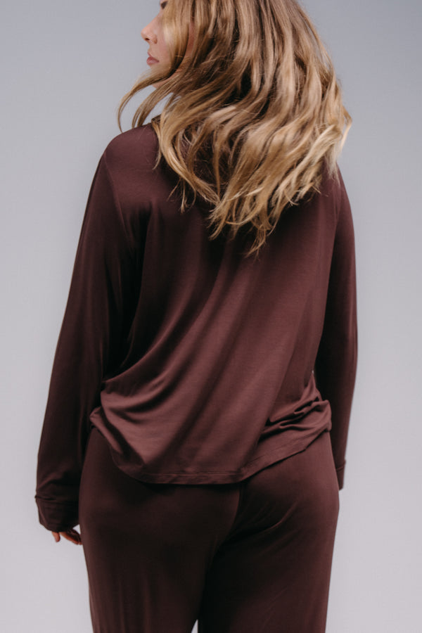 Women's Full Length PJ Set - HOT COCOA