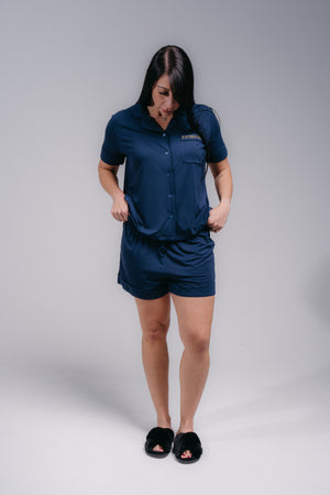Women's PJ Set - MIDNIGHT BLUE