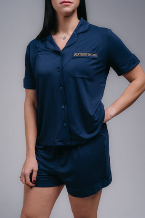 Women's PJ Set - MIDNIGHT BLUE