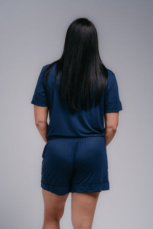 Women's PJ Set - MIDNIGHT BLUE