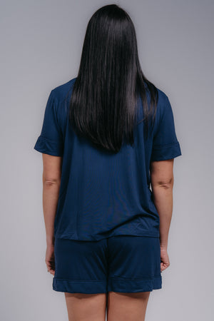 Women's PJ Set - MIDNIGHT BLUE