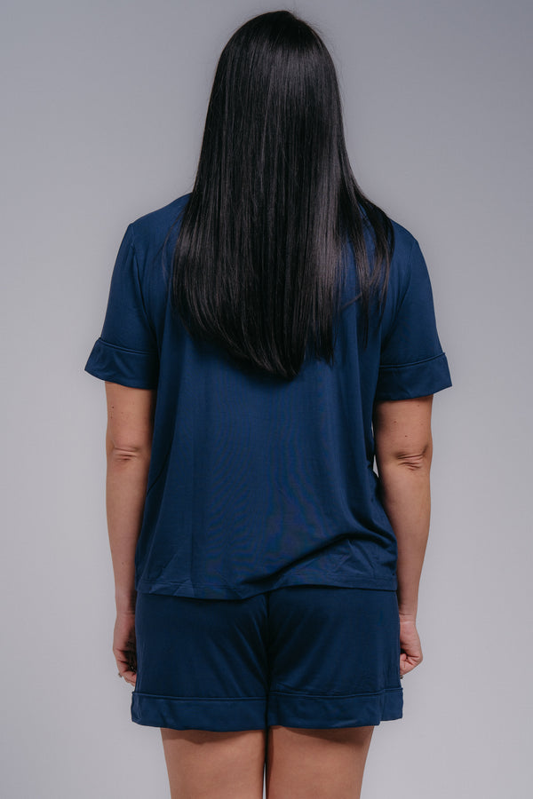 Women's PJ Set - MIDNIGHT BLUE