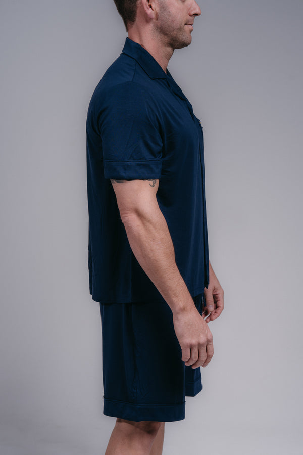 Men's PJ Set - MIDNIGHT BLUE